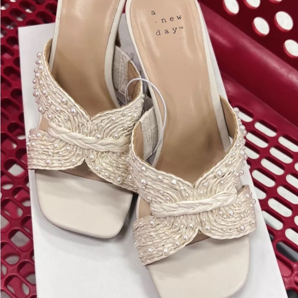 A New Day Women's Tia Mule - worn once